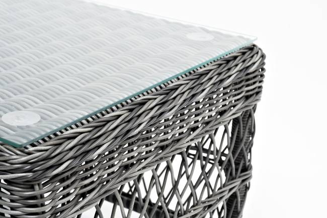 "Гранд Латте" стол журнальный из искусственного ротанга, цвет графит "Гранд Латте" стол журнальный из искусственного ротанга, цвет графит