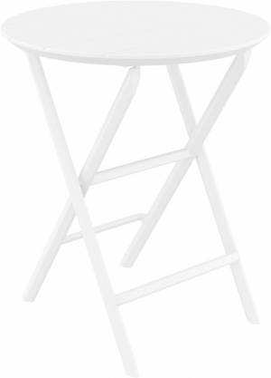 Стол пластиковый складной Helen Folding Table 60 белый 600х740 мм