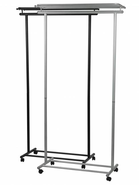 Вешалка напольная на колесах М 9 чёрный Вешалка напольная на колесах М 9 чёрный
