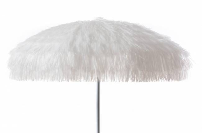 Зонт пляжный профессиональный Ø2 м Kenia белый Ø2000 мм