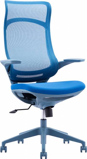 Кресло руководителя Everprof Spirit (Спирит) Сетка Синий