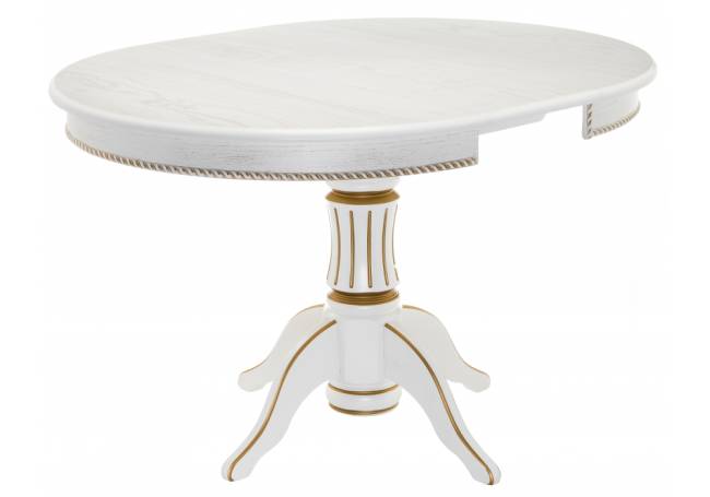 Павия 100 молочный / золотая патина