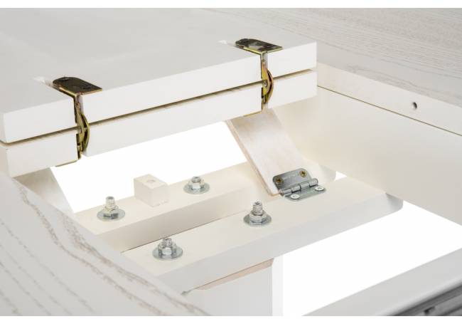 Павия 100 молочный / золотая патина