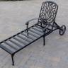 Шезлонг Bernie из литого алюминия