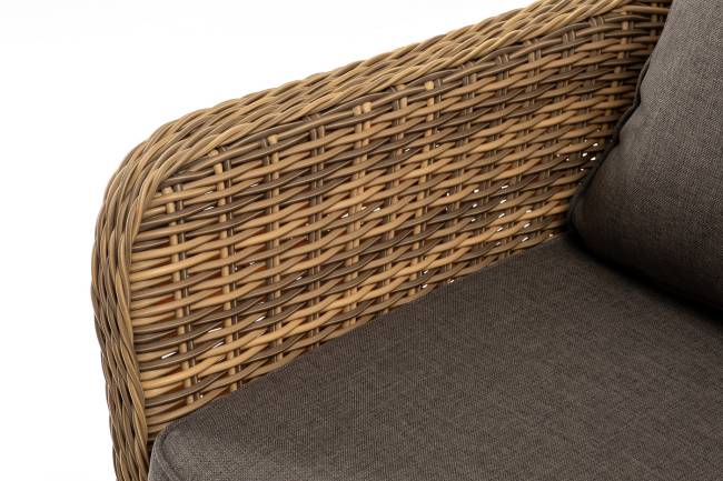 "Прованс" диван из искусственного ротанга трехместный, цвет соломенный "Прованс" диван из искусственного ротанга трехместный, цвет соломенный