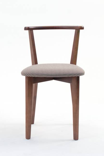 Стол Arki К 90 орех со стульями Франк ПМ орех/гусиная лапка