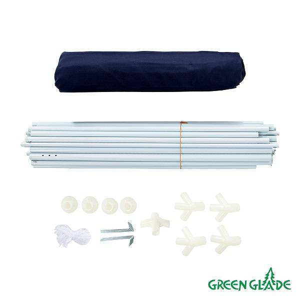 Тент садовый Green Glade 1022 2,4х2,4м/3x3x2,5м полиэстер