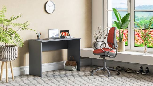 Стол письменный Мори МСП1200.1 цвет графит Стол письменный Мори МСП1200.1 цвет графит