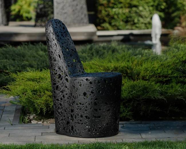 Базальтовое кресло "Only Chair", Черное Базальтовое кресло "Only Chair", Черное