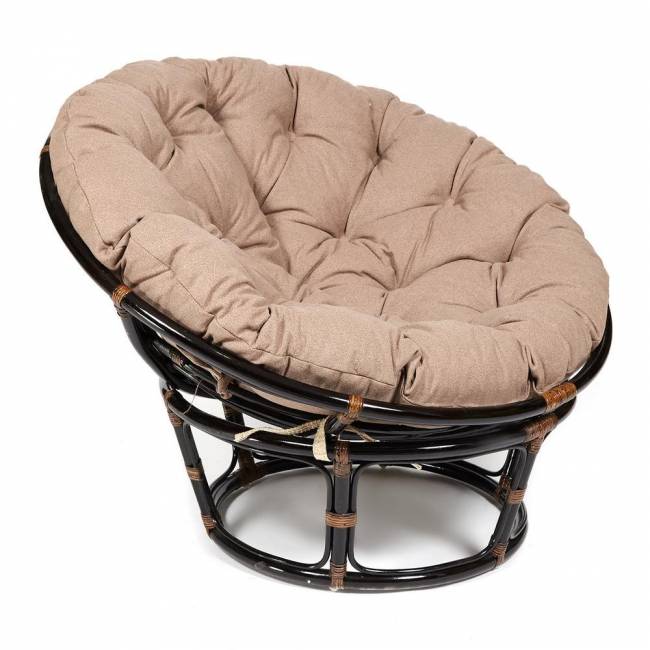 Кресло PAPASAN/ПАПАСАН 23/01 W /с подушкой/ 115х101х104 см, Antique brown (античный черно-коричневый), экошерсть Коричневый, 1811-5 Antique brown (античный черно-коричневый) Кресло PAPASAN/ПАПАСАН 23/01 W /с подушкой/ 115х101х104 см, Antique brown (античный черно-коричневый), экошерсть Коричневый, 1811-5 Antique brown (античный черно-коричневый)
