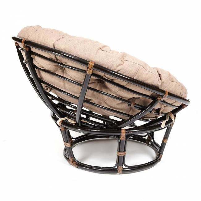 Кресло PAPASAN/ПАПАСАН 23/01 W /с подушкой/ 115х101х104 см, Antique brown (античный черно-коричневый), экошерсть Коричневый, 1811-5 Antique brown (античный черно-коричневый) Кресло PAPASAN/ПАПАСАН 23/01 W /с подушкой/ 115х101х104 см, Antique brown (античный черно-коричневый), экошерсть Коричневый, 1811-5 Antique brown (античный черно-коричневый)