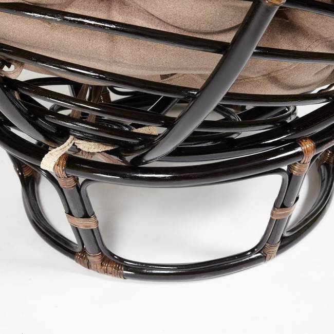 Кресло PAPASAN/ПАПАСАН 23/01 W /с подушкой/ 115х101х104 см, Antique brown (античный черно-коричневый), экошерсть Коричневый, 1811-5 Antique brown (античный черно-коричневый) Кресло PAPASAN/ПАПАСАН 23/01 W /с подушкой/ 115х101х104 см, Antique brown (античный черно-коричневый), экошерсть Коричневый, 1811-5 Antique brown (античный черно-коричневый)