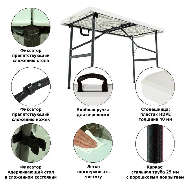 Стол складной 122 Стол складной 122
