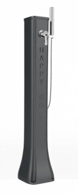 Душ солнечный для ног Happy Go HG 140 антрацит 245х230х1200 мм