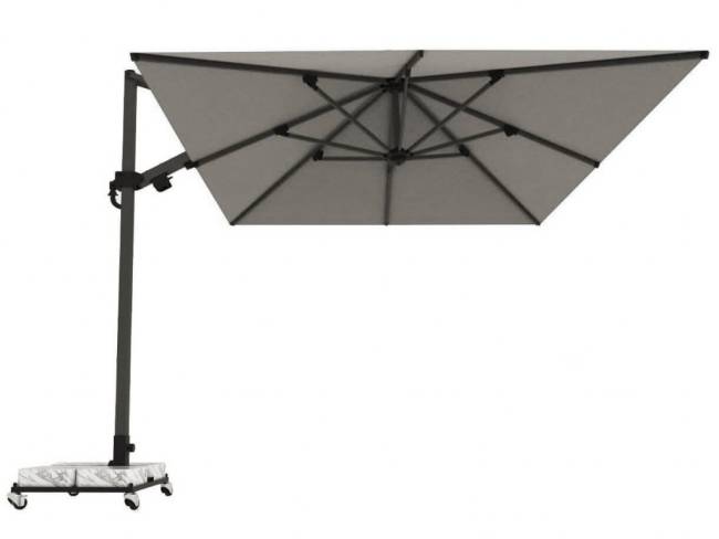 Зонт профессиональный 3х3 м Banana Plus черный, светло-серый 3000х3000 мм Зонт профессиональный 3х3 м Banana Plus черный, светло-серый 3000х3000 мм